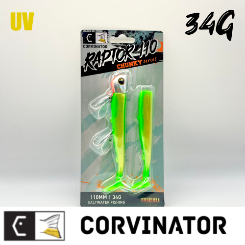 VINILO RAPTOR 110 34G UV Green