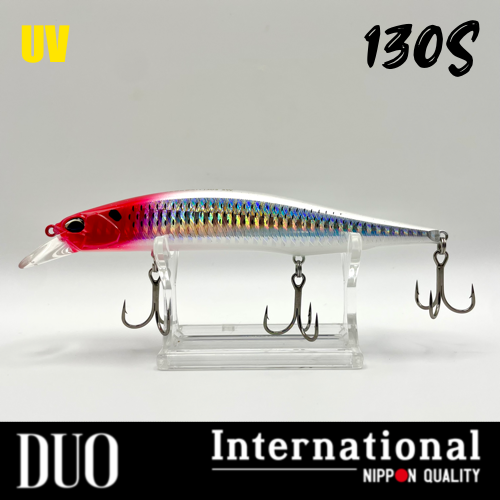 REALIS JERKBAIT 130S - UV Red Head Mullet