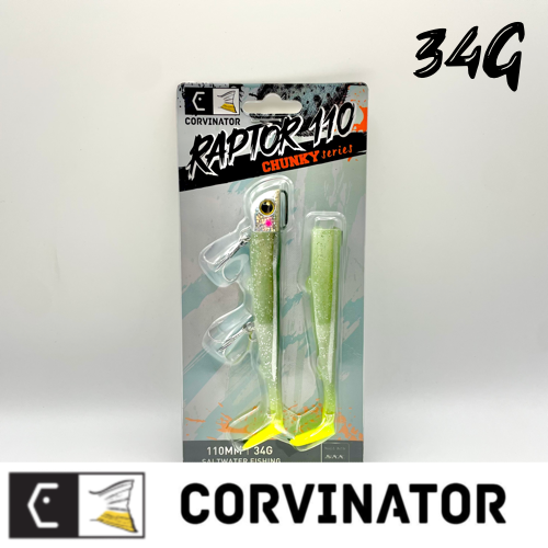 VINILO RAPTOR 110 34G Pejerrey