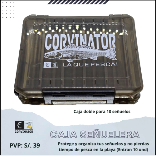 CAJA SEÑUELERA MEDIANA Gris