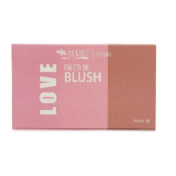 Max Love Paleta de Blush Cor 02