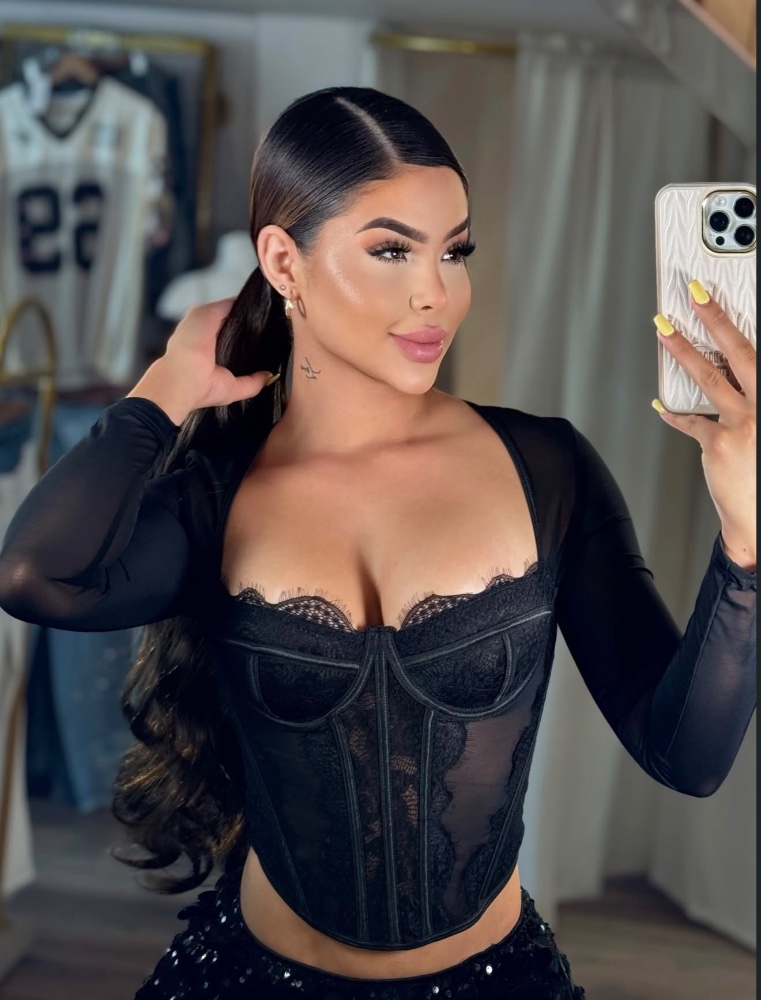 Corset manga larga