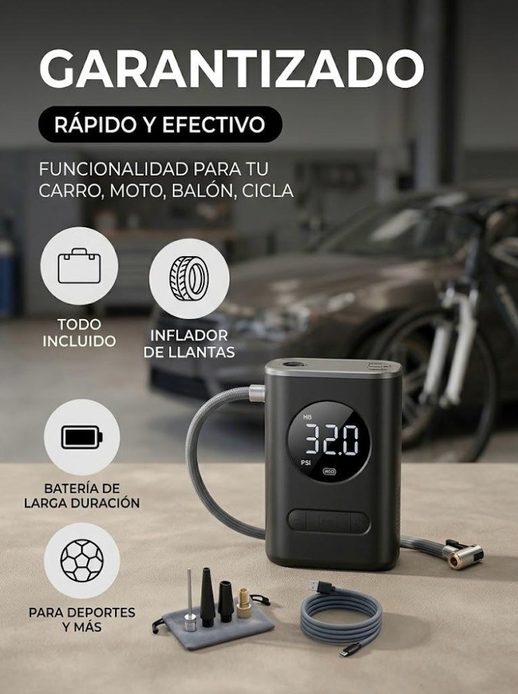 COMPRESOR DE LLANTAS