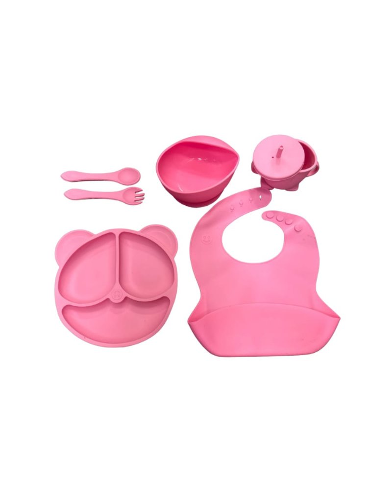 SET LOZA PARA BEBES SILICONA