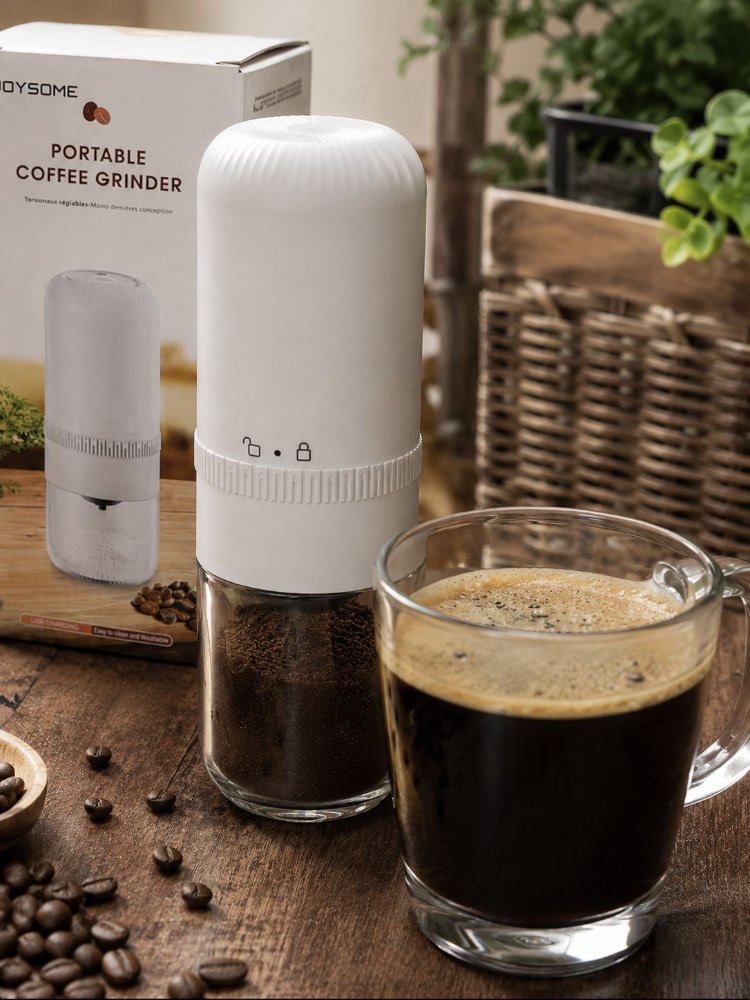 Molino Eléctrico de Café Portátil