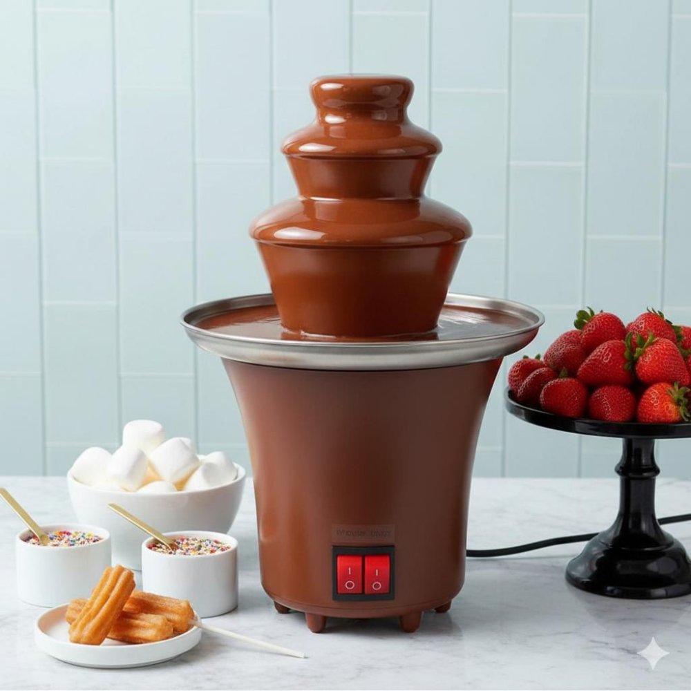 Fuente de Chocolate de 3 Niveles