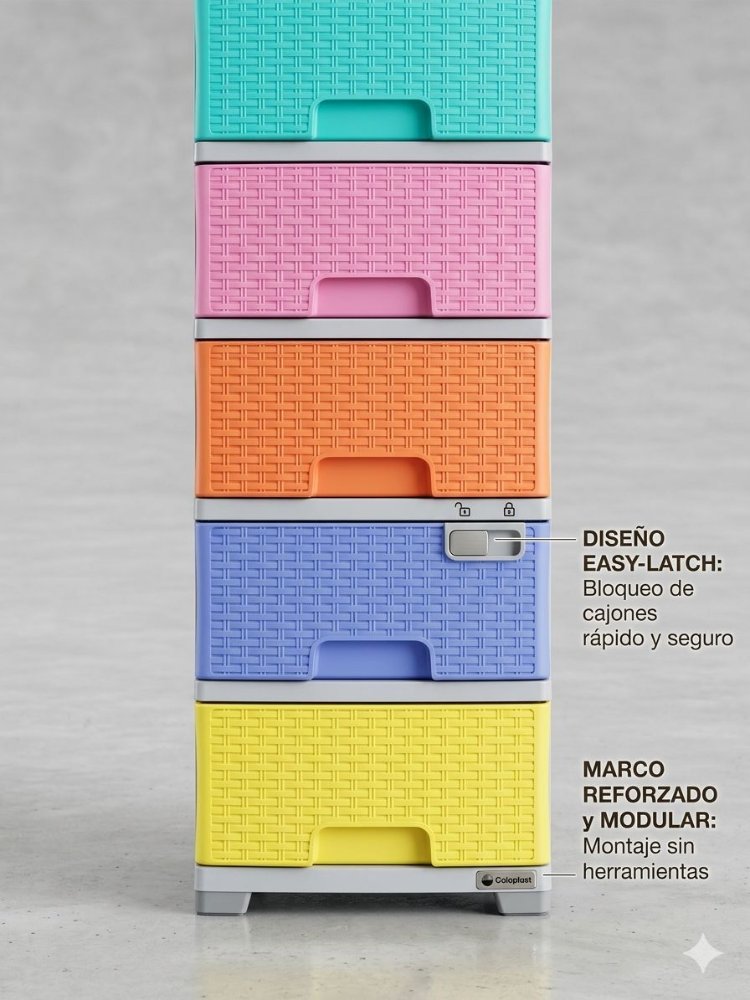 Practimueble de 5 puestos