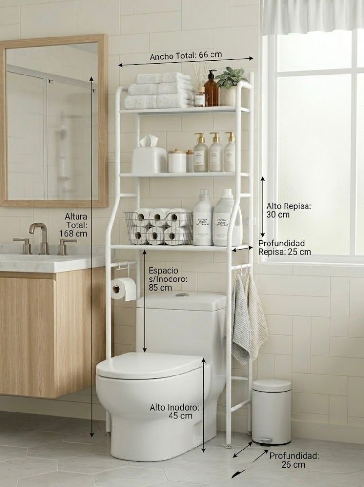 Estante De Baño
