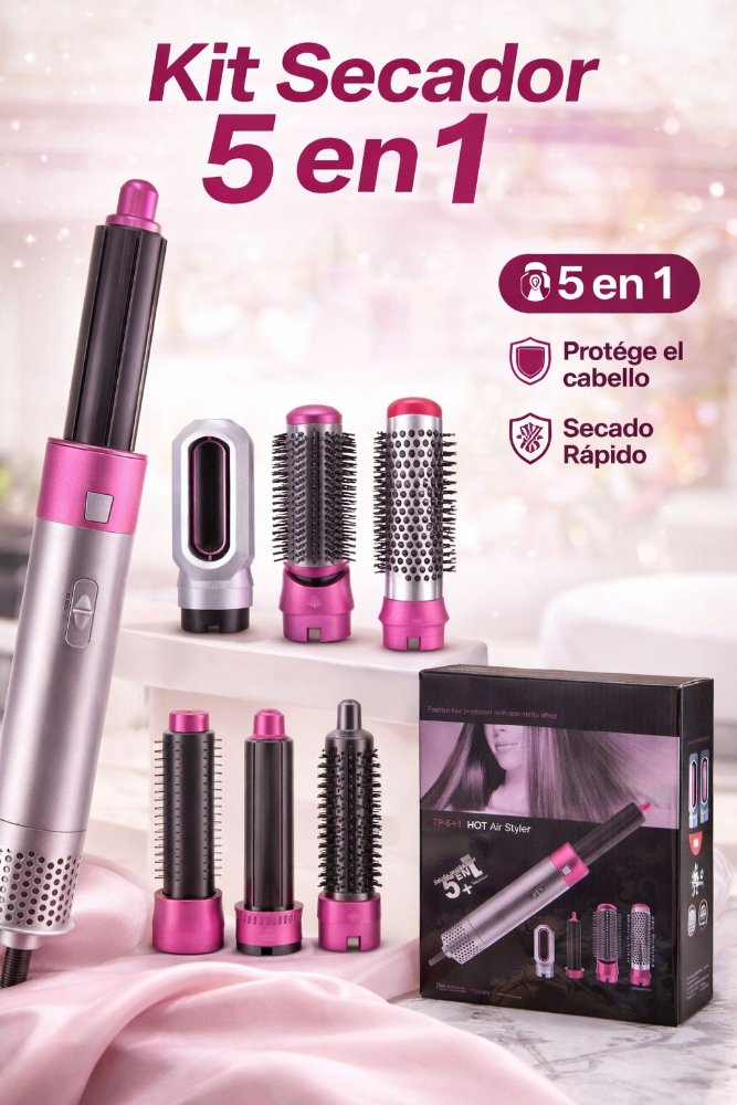 Kit Secador y Estilizador 5 en 1 – Hot Air Styler