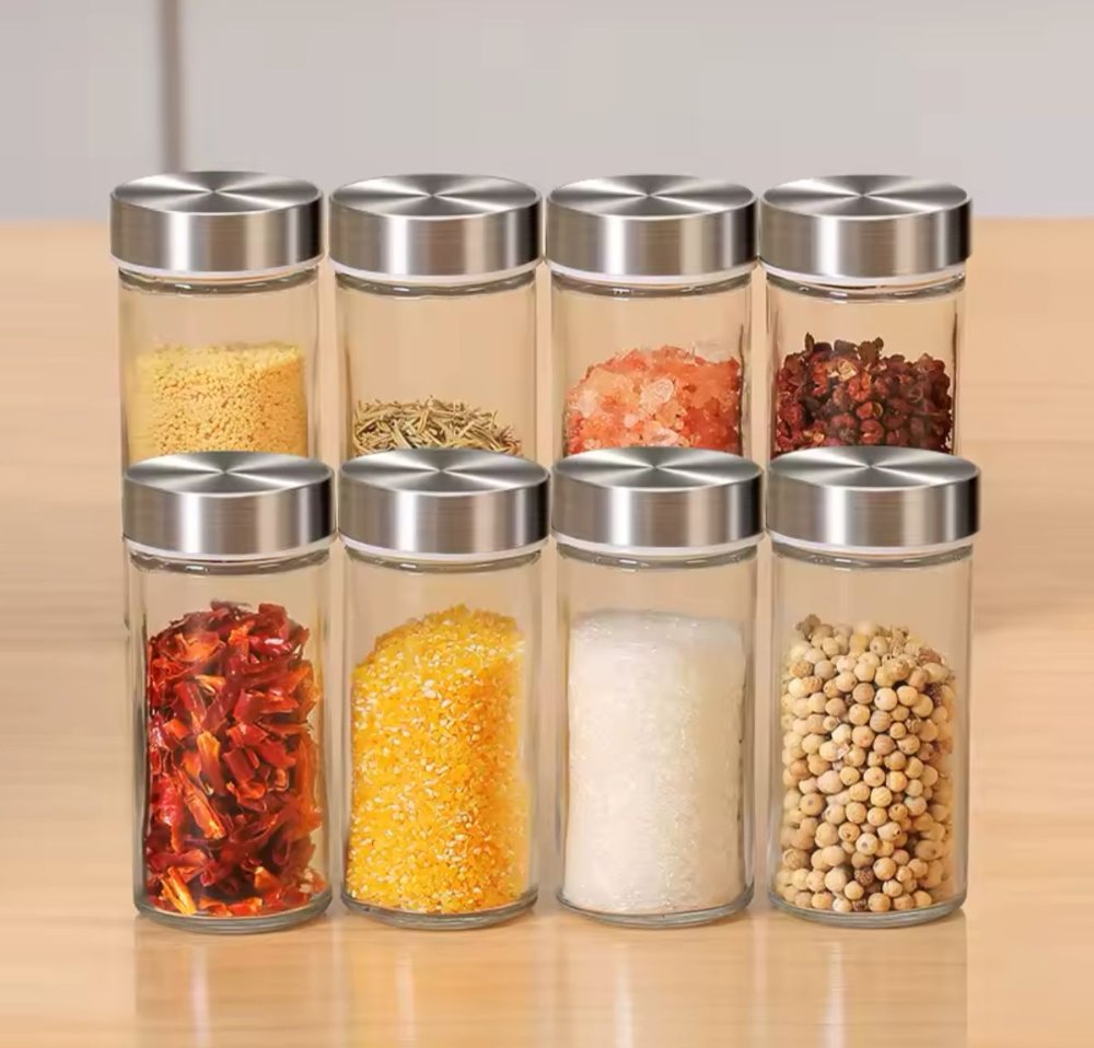 Especiero Giratorio X7 Cuadrado – Edición Acero Inoxidable
