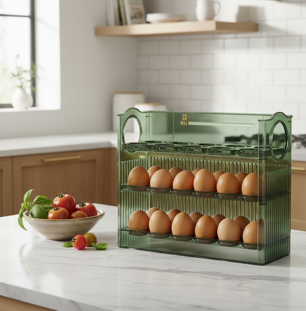 Organizador de Huevos Premium – 3 Niveles