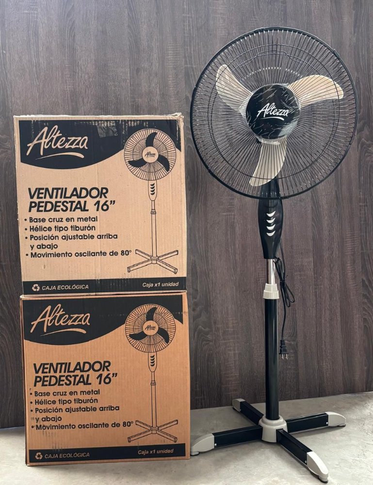 ventilador altezza pedestal 16