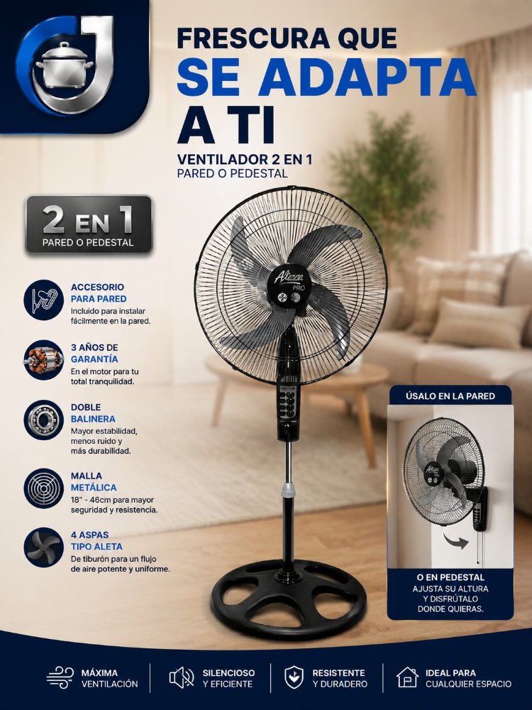 Ventilador Altezza 2en1
