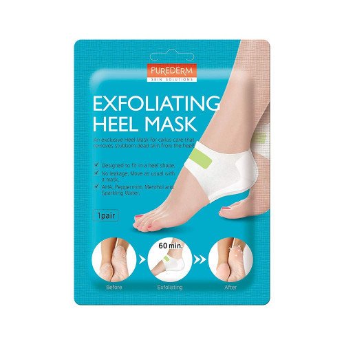 PUREDERM EXFOLIANTING HEEL MASK
