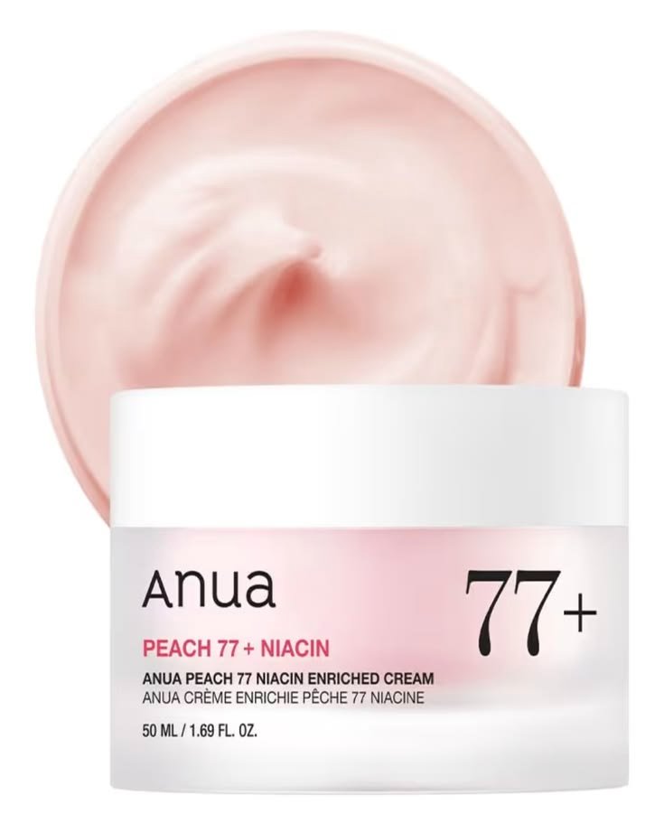 ANUA PEACH 77+  NIACIN ENRICHED CREAM 50ML