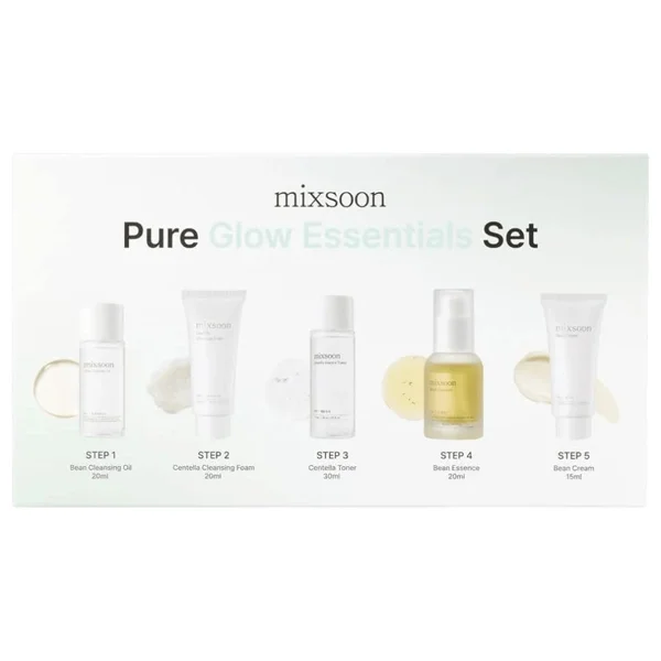 Mixsoon Pure Glow Essentials Set - 5 Piezas