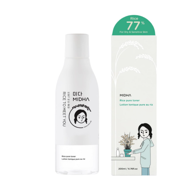 MIDHA RICE PURE TONER 200ML