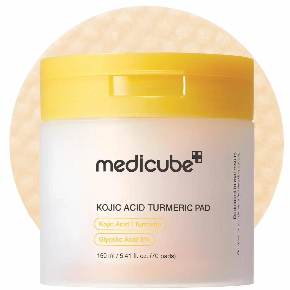 Medicube Kojic Acid Turmeric Toner Pad