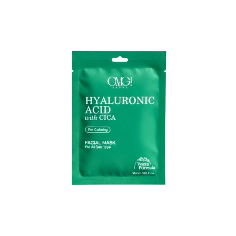 OMG FACIAL MASK HYALURONIC ACID WITH CICA
