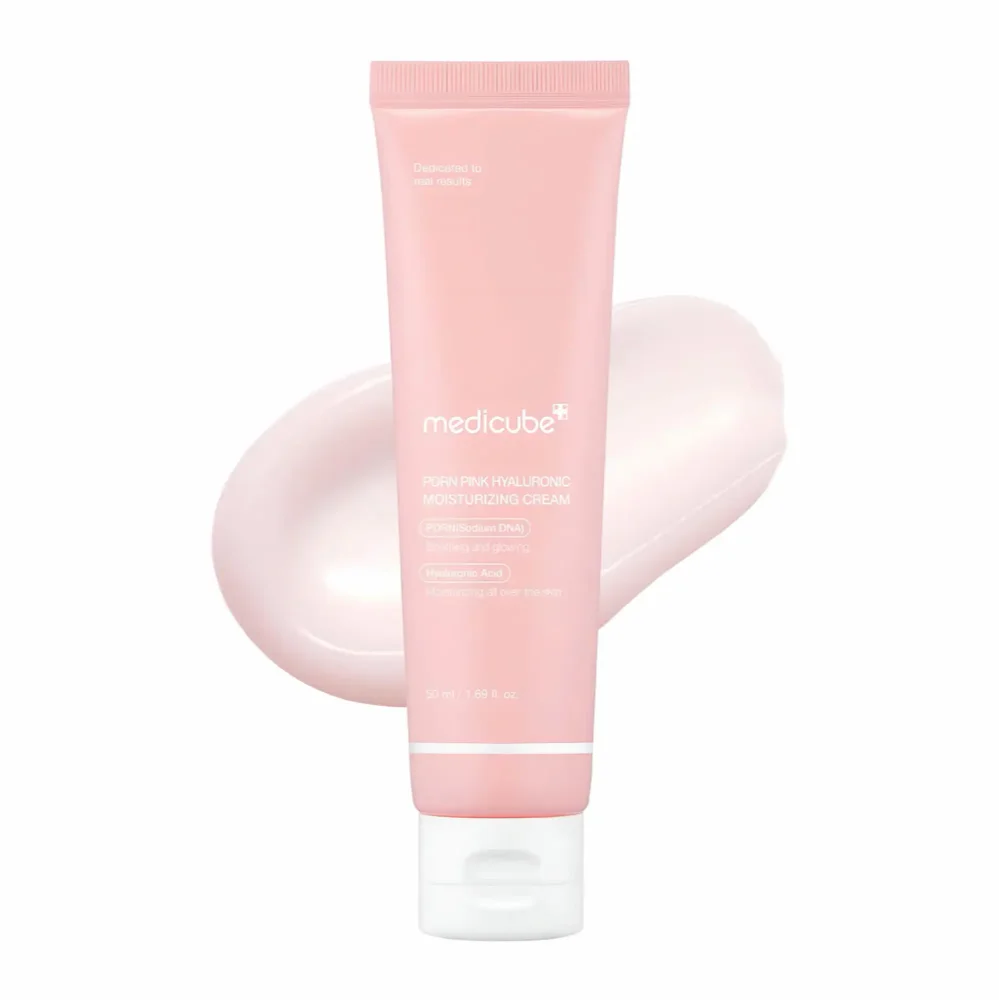 MEDICUBE PDRN PINK HYALURONIC MOISTURIZING CREAM 50ML