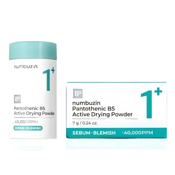 Polvo Facial Numbuzin No.1 Pantothenic B5 Active Drying Powder