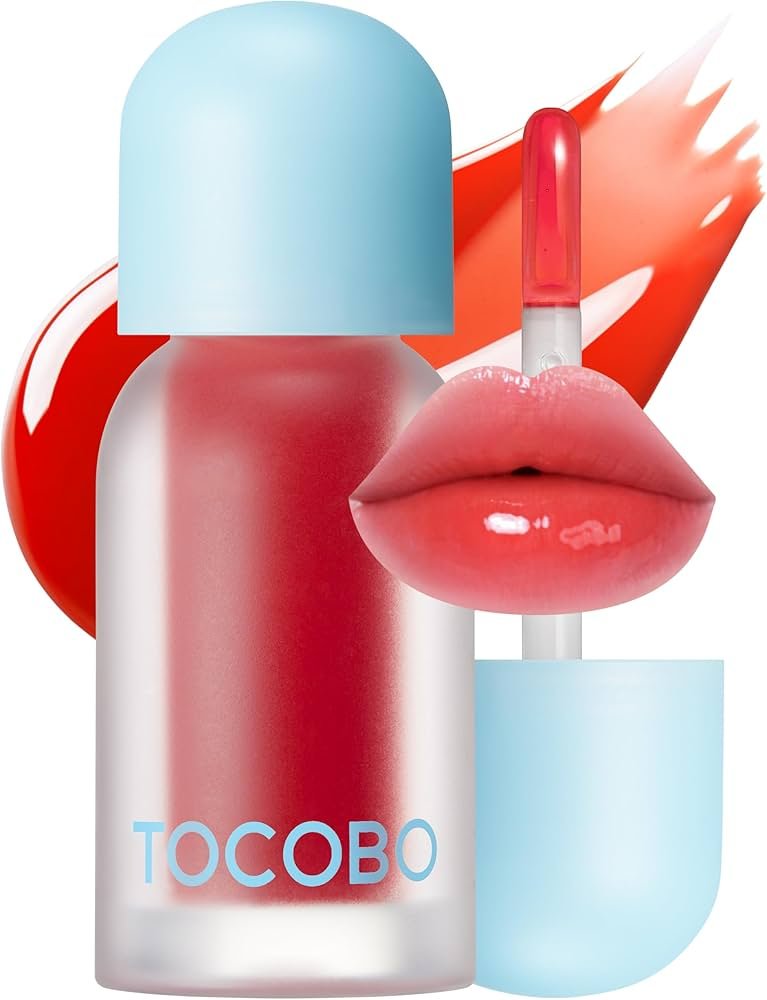 TOCOBO JUICY BERRY PLUMPING LIP OIL 01 CHILL RED