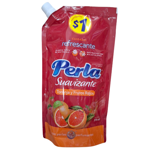 Suavizante perla toronja y frutos rojos 370 ml