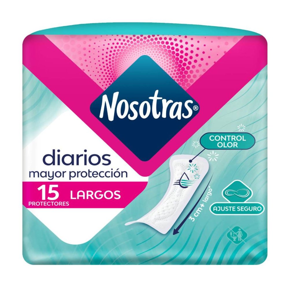 Protectores nosotras 15 unidades