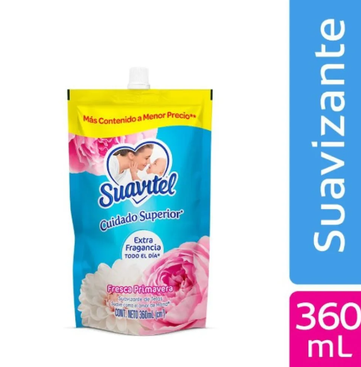 Suavizante cuifado superior primavera suavitel 360 ml