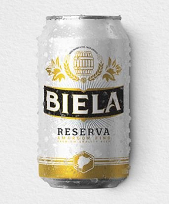 Cerveza Biela Lata 355 ml