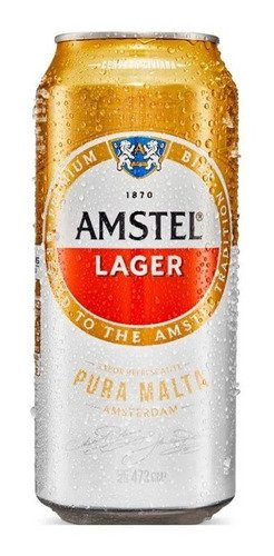 Cerveza Amstel Lata 355 ml