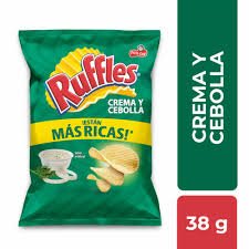 Ruffles naturales papas 38 gr
