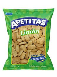 Galletas dulces apetitas de limon 350 gr