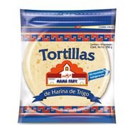 Tortillas de harina de trigo 250 g (10 unidades)