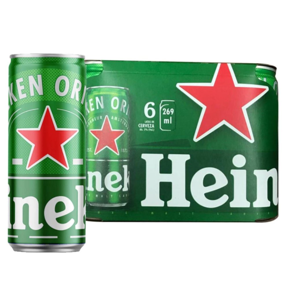 Cerveza Heineken Lata 269 ml