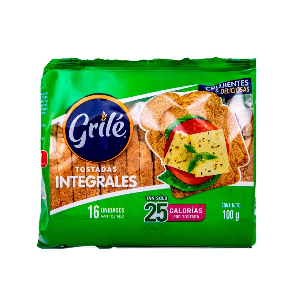 Tostadas Grilé integrales 100 g