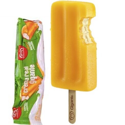 Crema real gigante helado 75 ml