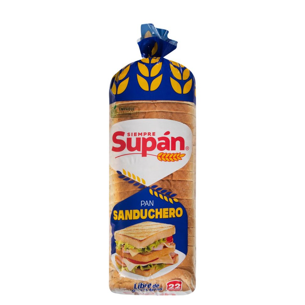 Pan Molde Supán Sanduchero 800g
