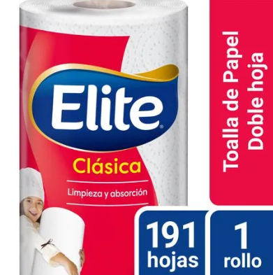 Papel de cocina Elite clásica megarrollo