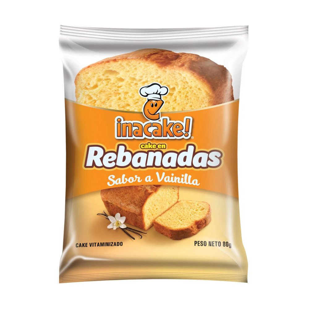 Cake Inacake en Rebanadas 80g