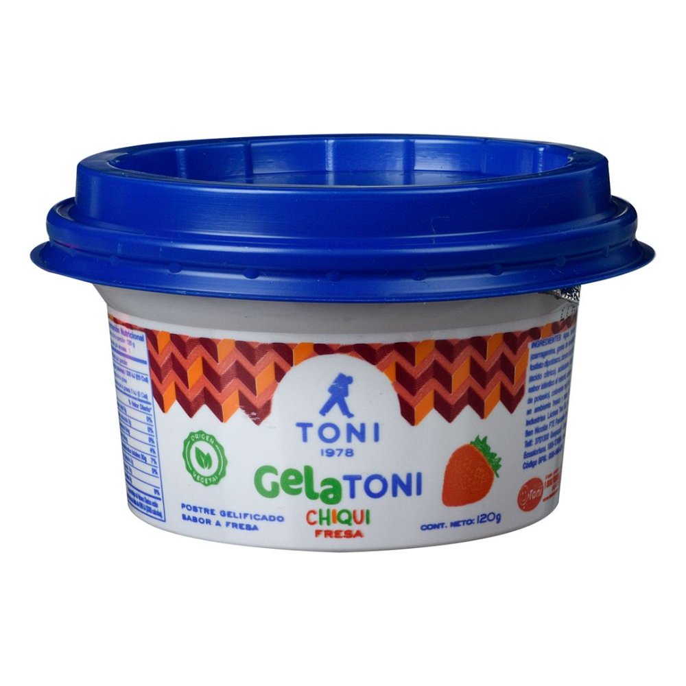 Gelatoni chiqui de fresa 120 gr