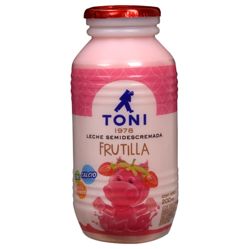 Leche Saborizada Toni FRUTILLA  200ml