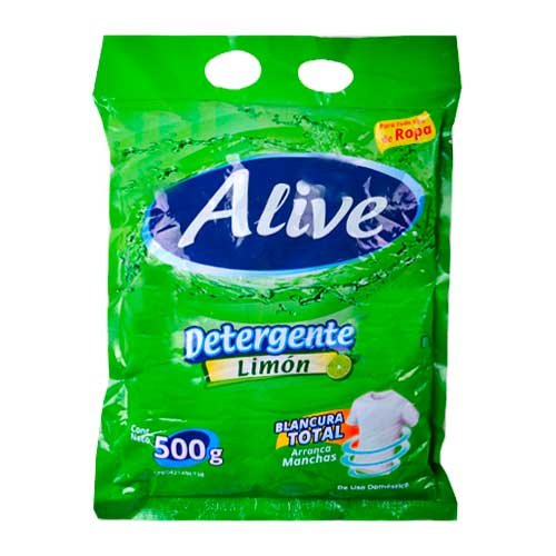 Detergente alive verde de 500 g