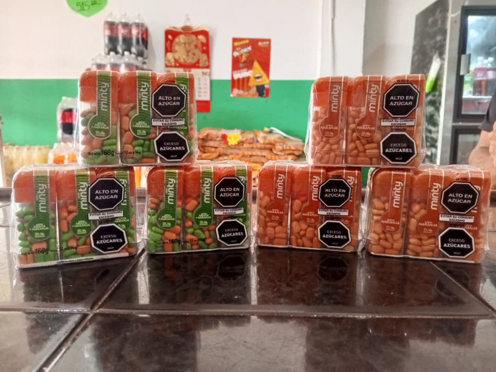 Mini Minty Docile Menta y Naranja