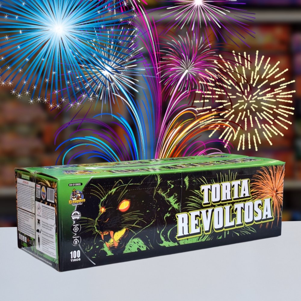 TORTA REVOLTOSA 100 TIROS