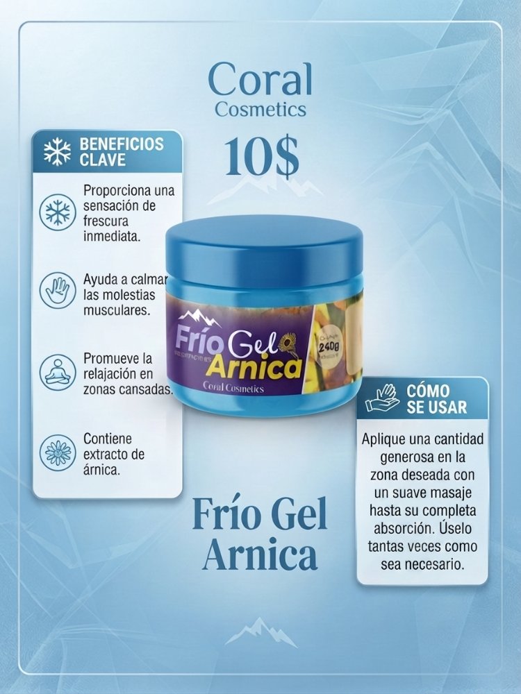 GEL ICE MENTOLADO  240 g.