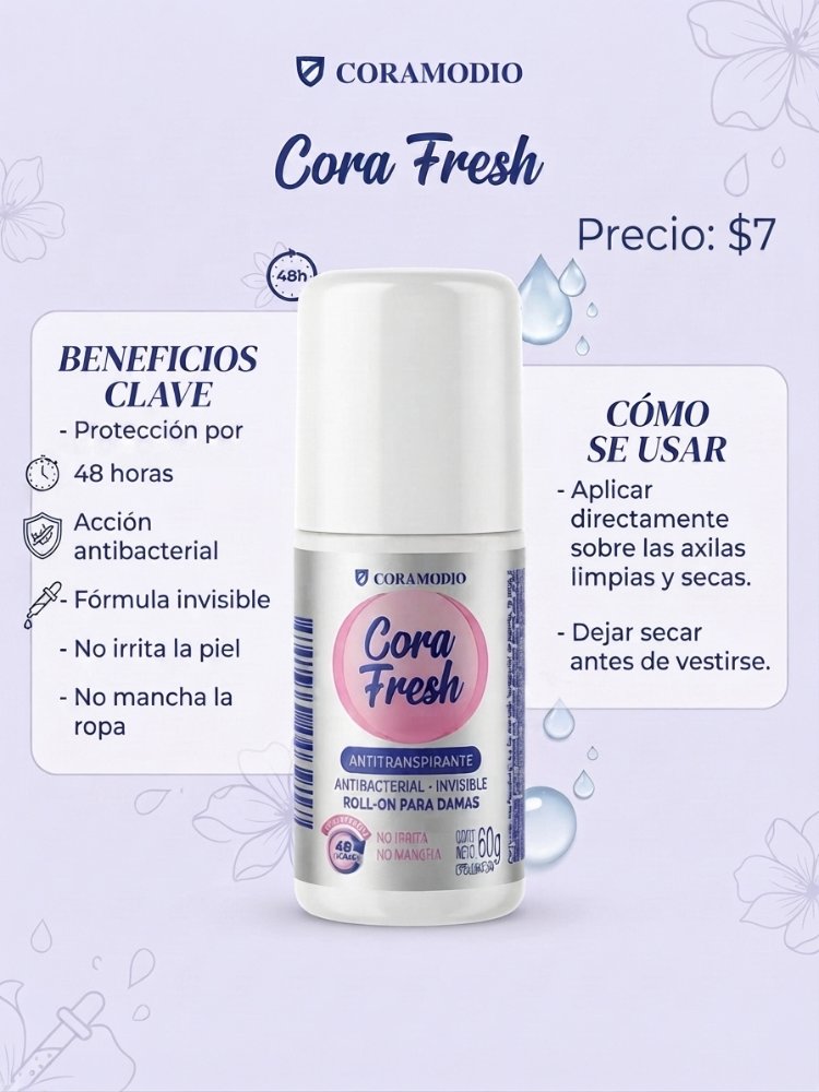ANTITRANSPIRANTE P/ DAMA\ CABALLEROS CORAL FRESH