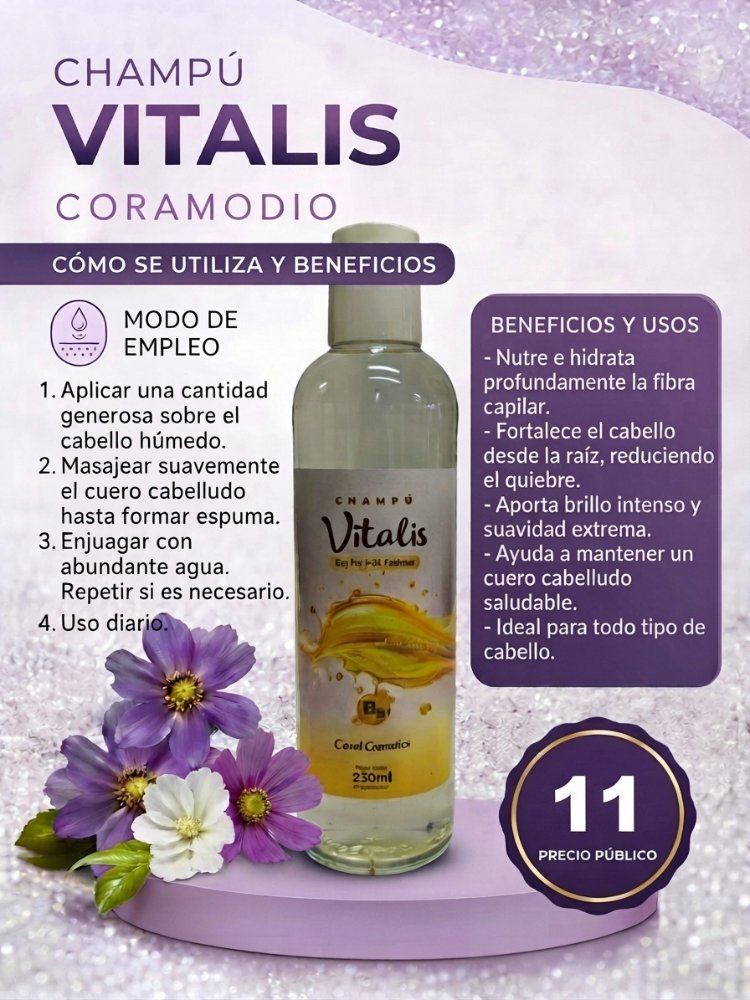 CHAMPÚ Y ACONDICIONADOR VITALIS