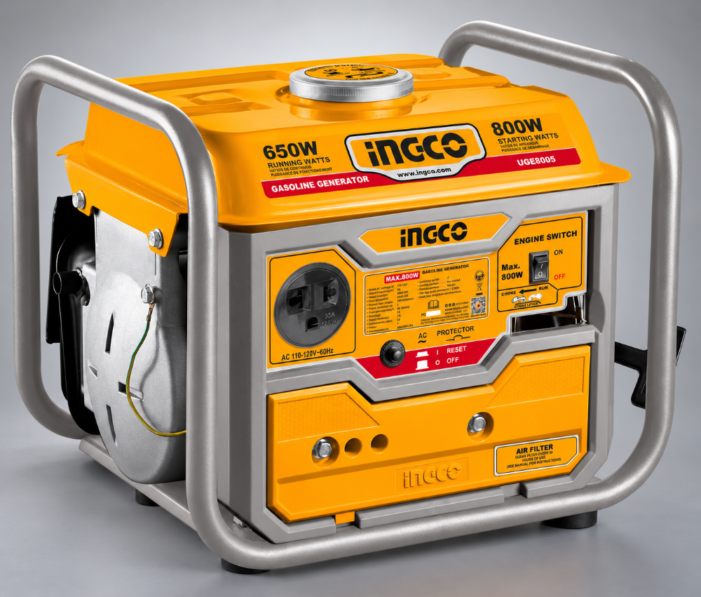 GENERADOR ENERGIA A GASOLINA 800 W 110 V / 120 V 60 Hz