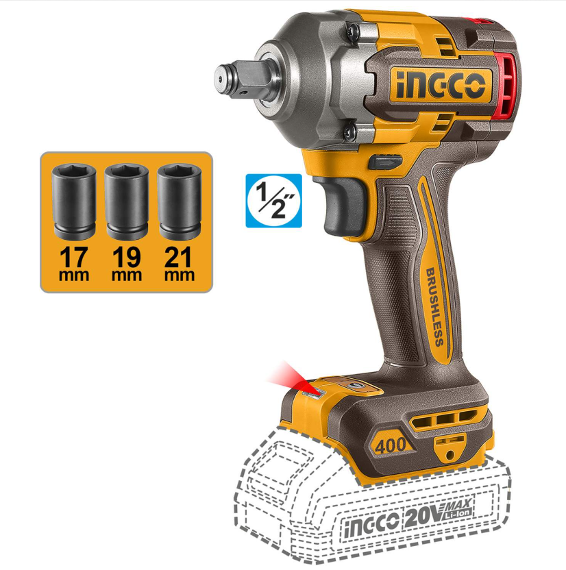 LLAVE 400NM INGCO